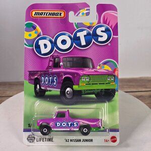 Matchbox Dots 62 Nissan Junior Pickup Truck Die-Cast Model